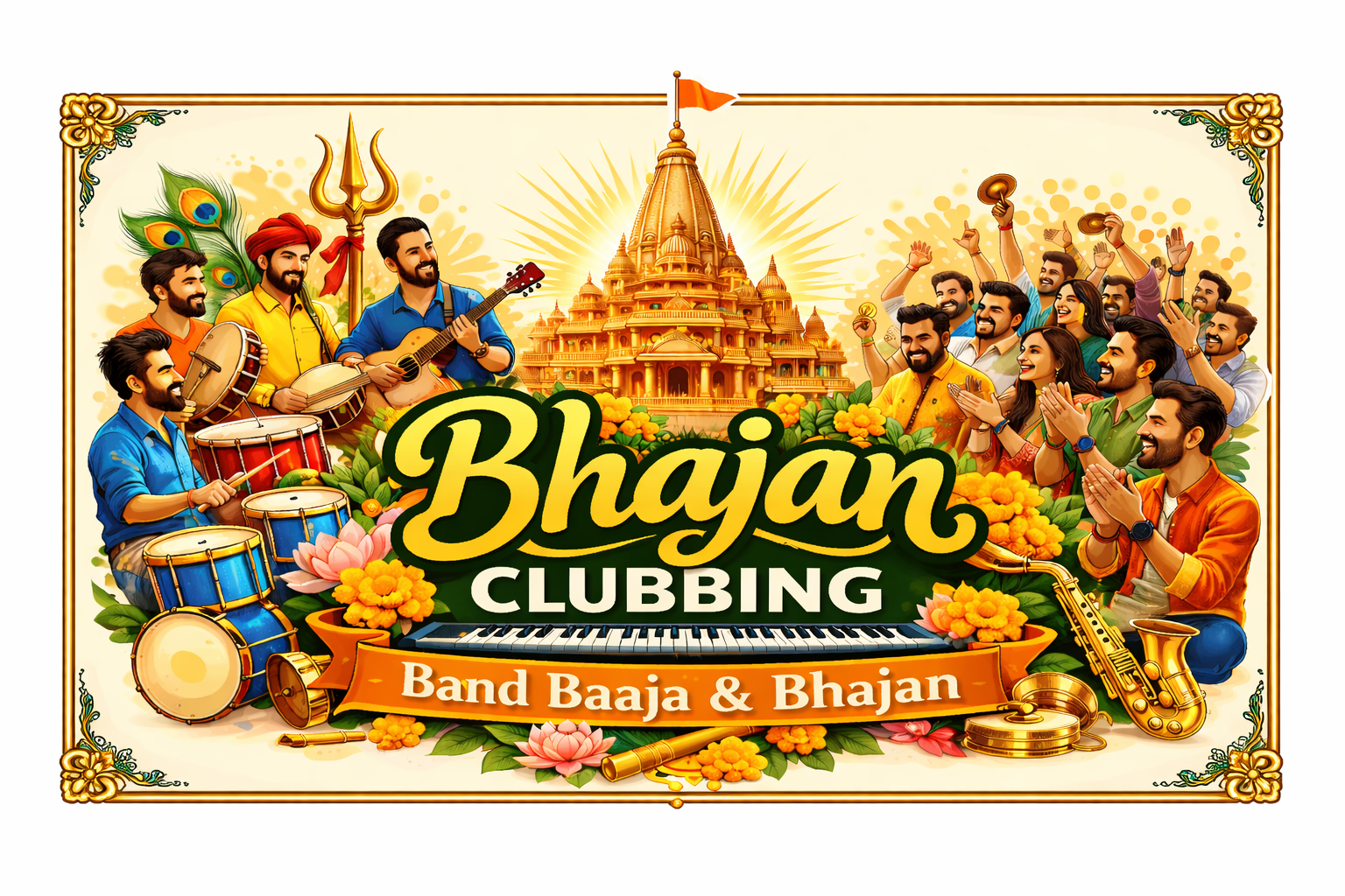 Bhajan Clubbing Logo