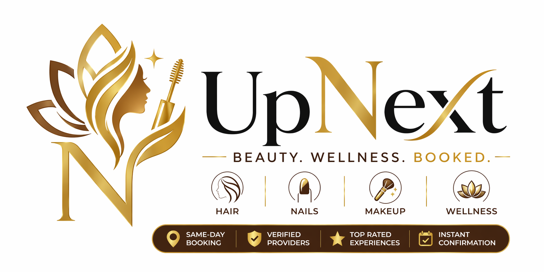 UpNext — Beauty. Wellness. Booked.